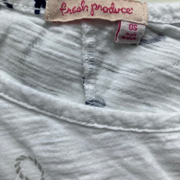 Fresh Produce Anchor Graphic Novelty T-Shirt One Size Summer Casual - Picture 6 of 7